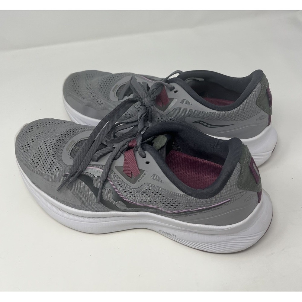 Saucony Womens Guide 15 S10684-15 Gray Running Shoes Sneakers Size 9